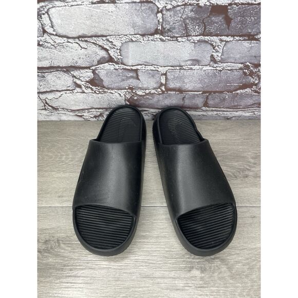 Nike Calm Slides Black Rubber Sandals Men’s Sz 10M US/43EU Women 11US FD4116-001 - Picture 16 of 16